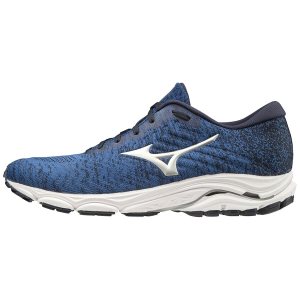 Mizuno Wave Inspire Waveknit Παπουτσια Για Τρεξιμο Ανδρικα - Σκουρο Μπλε